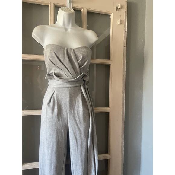 Michael Costello x REVOLVE - Helen Strapless Jumpsuit - Picture 7 of 11